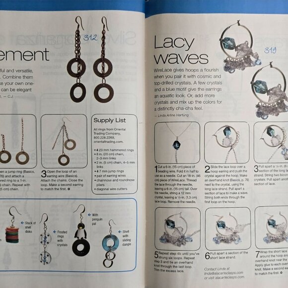 Bead Style Magazine Special Issue February 2008 Earrings That You Can Make - Picture 15 of 16